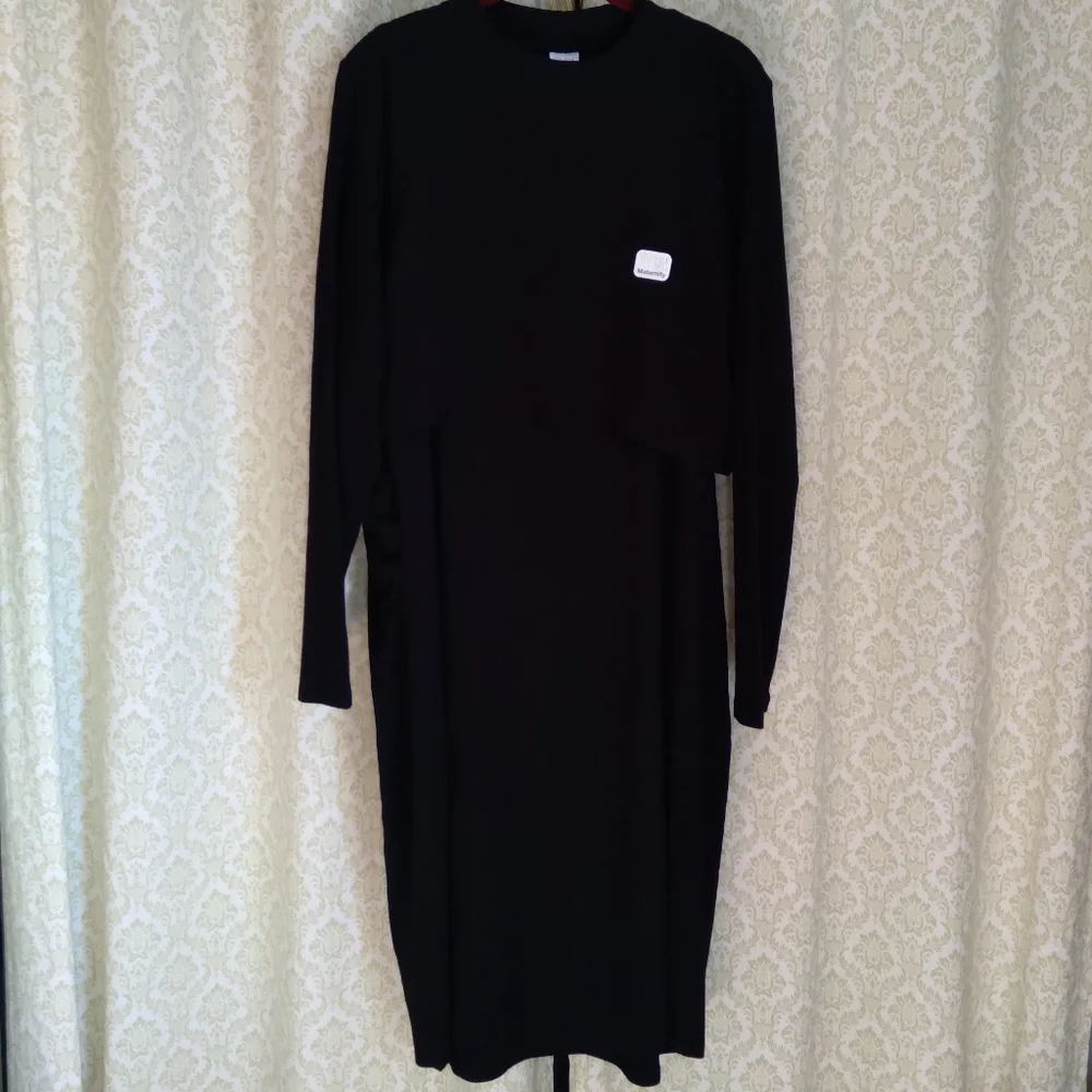 NWT Maternity Ribbed Dress Set 2 Piece 16 - 18 - Picture 3 of 8